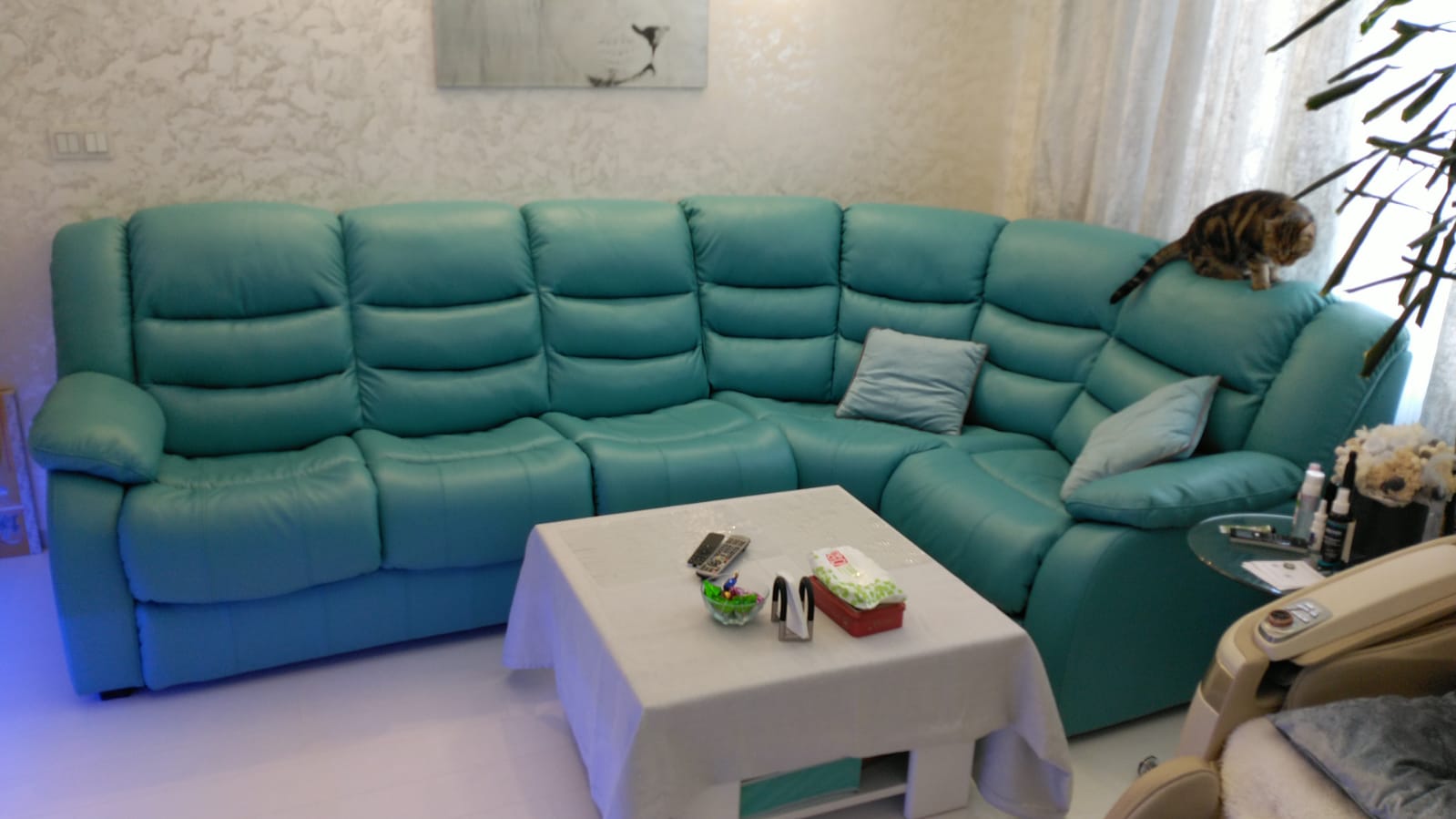 Перетяжка дивана на дому. Волгореченск