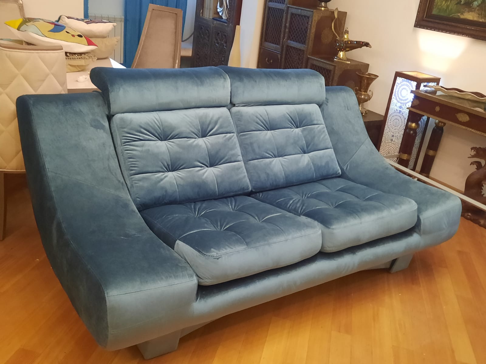 Обивка дивана на дому. Волгореченск